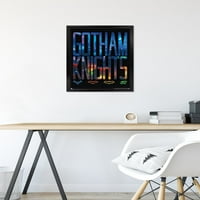 Comics Gotham Knights - Logos Zidni poster, 14.725 22.375 Uramljeno