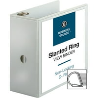 D-prsten za poslovni izvor Binder W džepovi 5 Kapacitet bijelog 28445