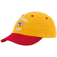 Infant's Yellow Kansas City Chiefs moj prvi Pixel Slouch fle šešir-OSFA