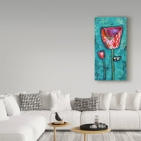 Zaštitni znak likovne umjetnosti' šareni tulipani ' platnena Umjetnost Jennifer McCully