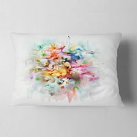 Designart gomila Akvarelnog cvijeća - cvjetni jastuk-12x20