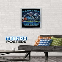 Carolina Panthers - Zidni Poster Za Kraj Zone, 14.725 22.375