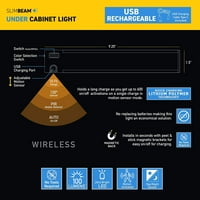 Ispod ormarita WHT senzor brite Slimbeam + pod lampicom ormara