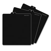 Guides datoteke za pohranu u Vaultz CD i DVD, 5x5, crni, 26 set