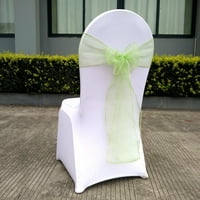 Jiaroswwei izvrsna stolica za izradu luk krila otporna na habanje poliesterska luk čvor organza stolica