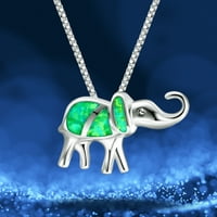 Baccoc dodaci lično slonova privjesak ogrlica za žene prekrasne poklone za rođendanske ogrlice i privjeske