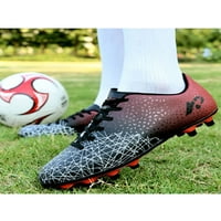 Sanviglor Boys Girls Fudbalske cipele Firm Prizemlje Atletska cipela Sport Soccer Cleats Trening prozračivo