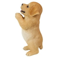 Molitva je žuta labrador kip šteneta