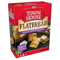 Keebler Town House Spanać Artičoke & Feta Somun Čips 9. oz