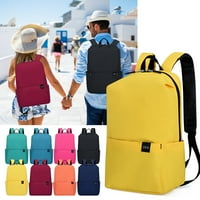 Cglfd klirens ruksak za školsku odrasle jednobojni mali ruksak muški i ženski stil Školska torba lagana