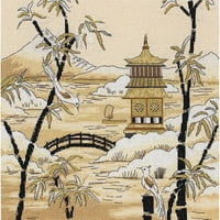Maia Kimono Pagoda Horizon 16-Komplet Za Ukrštene Šavove, 9-3 4 9-3 4