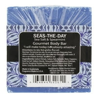 Essenza spaja Seas-The-Day Gourmet Body Bar, morska sol i metvica, Oz