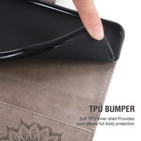 Futrola za telefon za Samsung Galaxy S Folio Flip Wallet Case, PU kožni držač kreditne kartice utori za