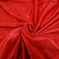 Shason Textile 60 1. Jard Spande Glitter pletene prekrivaju tkaninu, crvena