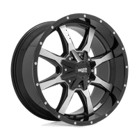 Moto metalni liveni aluminijski rim mo 6x135 5. G-blk mach, MO97021067318N